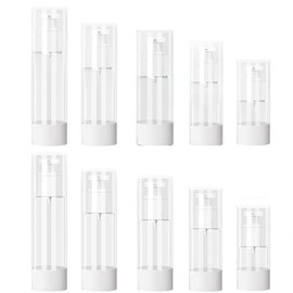 Vacuum Portable Empty Cosmetic Travel Refill Bottle for Mist and Lotion 15ml 30ml 50ml Refill Bottle Lotion Bottle/15ml 3ea