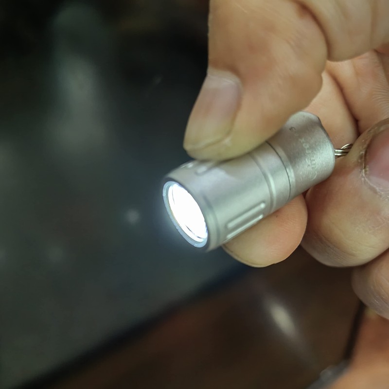 Nitefox e3 Mini Small Bright Keychain Flashlight 100 lumens Long