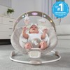 Ingenuity InLighten Baby Bouncer Infant Seat with Light Up -Toy