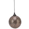 5.9in Solar Lantern Garden Garden LED Solar Hanging Lights Round