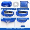 Wall Air Conditioner Cleaning Cover Bag with Drain Hose for