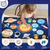 MeCids Solar System Felt Board for Children, 30 Pieces Space