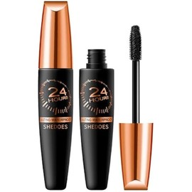 Lash Out Lasting Mascara, Waterproof & Sweatproof, 24 Hour Wear, Thickening & Lengthening Formula, Black