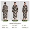 FashGudim Mens Robes Big and Tall Full Length Plush Fleece