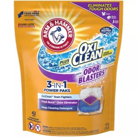 Arm & Hammer Plus Oxiclean Detergente 3-in-1 Power Balls,
