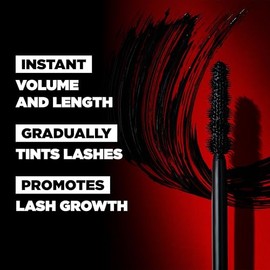 Máscara de pestañas de larga duración con fórmula alargadora y voluminizadora Big Lash Energy
