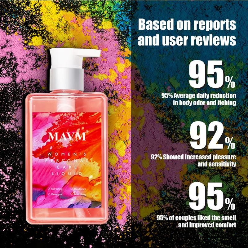 MAVM Plant-Based Private Refresh Gel,pH Balanced, Less Scratch, Stay Refreshed,