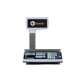 NTEP Legal for Trade Price Computing Scale with Pole Display, 6lb / 15lb Capacity, 0.002lb / 0.005lb Resolution, Dual Range for Increased Accuracy