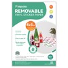 4x6 Removable Self-adhesive Vinyl Sticker Paper, Waterproof, 4R Size, Suitable