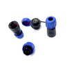 2 x Aviation Plug SP13 2-Pin Male Plug and Female