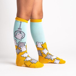 Sock It To Me, Juniors Cat Claw Knee High Socks, One Size