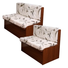 KRFOONN KRFOONN RV Dinette Cushion Covers Stretch Camper Cushions Cover Replacement Couch Cushion Slipcovers Washable Loveseat Slipcovers for Travel Trailer Couch Includes 2 Backrest Cover & 2 Bench Cover, 02