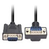 RIIEYOCA 90 Degree DB9 RS232 Serial Cable, Down Angled DB9