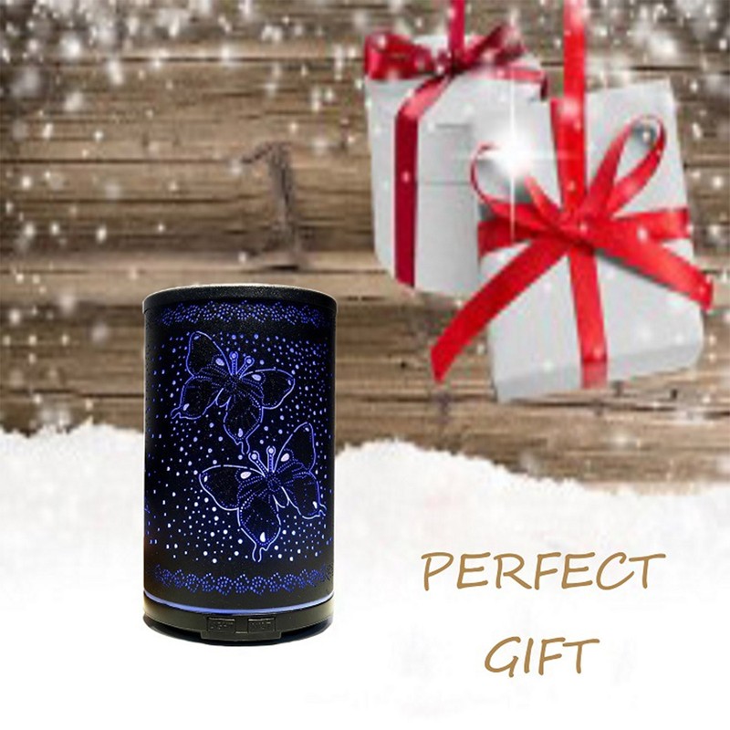 100ml Butterfly Pattern Essential Oil Diffuser Household Automatic Aroma Diffuser