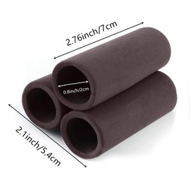 XMHF Aquarium Ceramic Small Fish Shrimp Crayfish Breeding Habitat Shelter Brown XM163