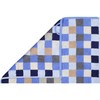 Cawö hand towel Unique Karo blue size 50x100 cm