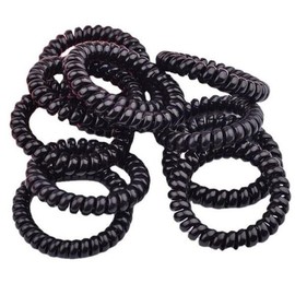 Hair accessory, hair tie, basic hair tie, black hair tie, simple hair / 머리장식 헤어고무줄 기본머리끈 검정머리끈 심플한머