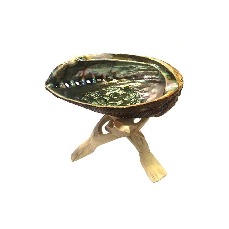 Abalone Shell or Crystal Ball Stand Tripod 6" by New
