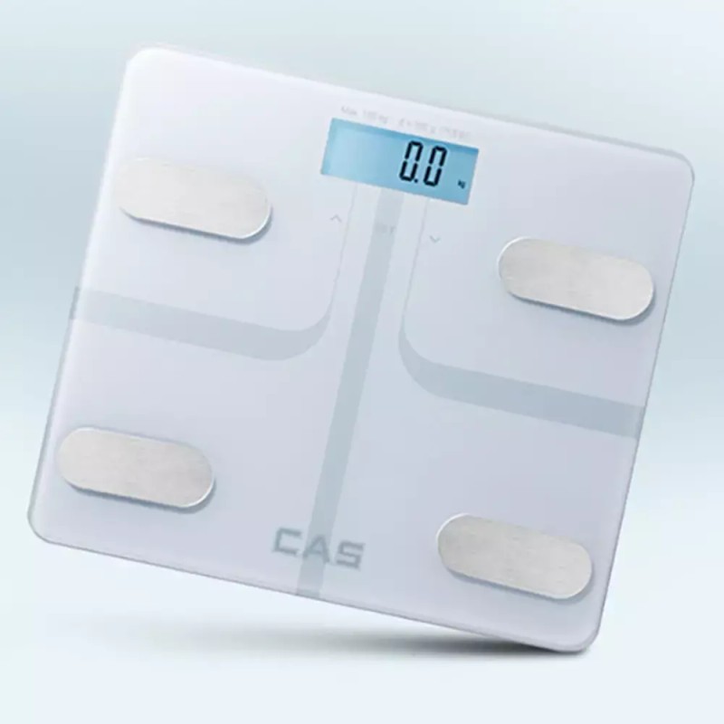 스마트 체중계 체지방 측정기 가정용 5~180kg 측정가능 [화이트] Smart Scale