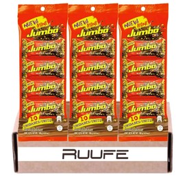 Chocolatina Jumbo (30 Pack) Delicious jumbo chocolate bar Chocolate Bars Milk Chocolate with crunchy nuts colombian snack colombian pinata snacks Colombian gift