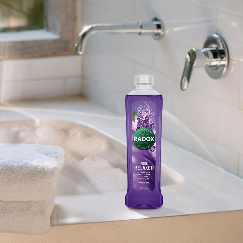 Radox Mineral Therapy Muscle Bath Soak Bubble Bath 500 ml,