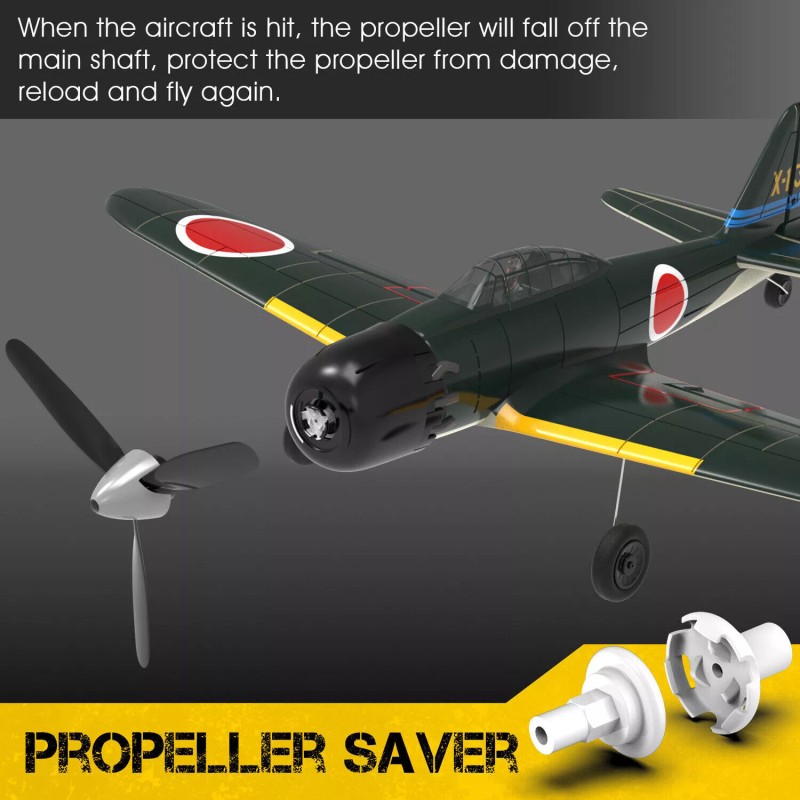 VOLANTEX US VOLANTEX 2.4G 4CH WWII A6M Zero Fighter RC