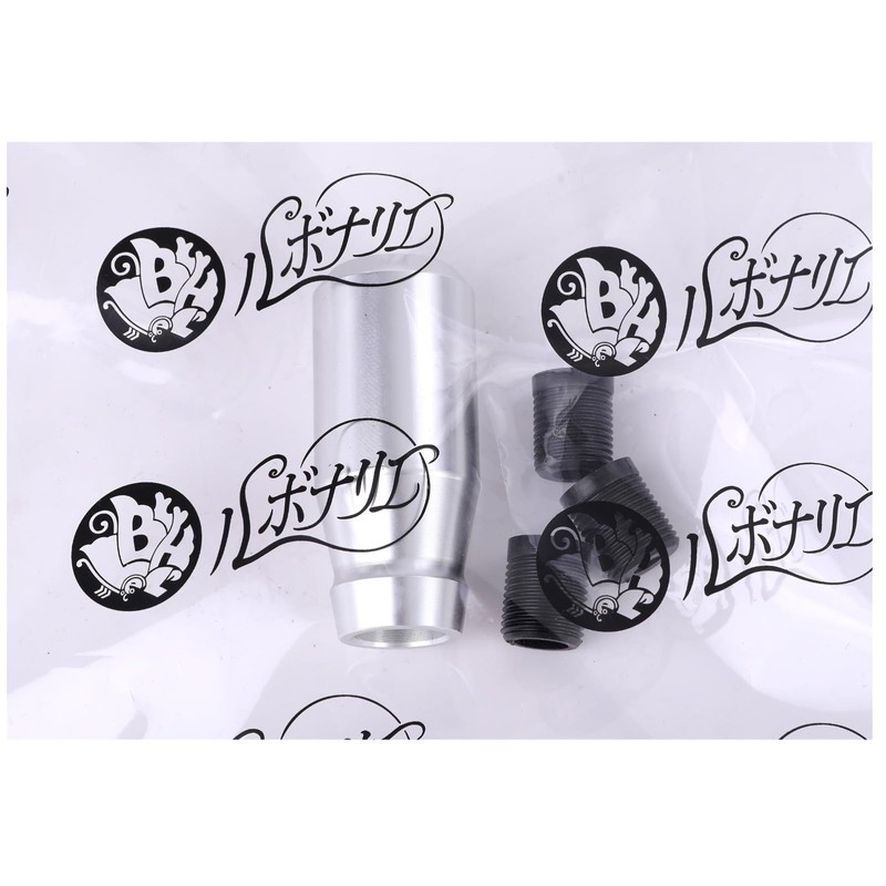 Lebonarier Aluminum Short 78mm Shift Knob for Trucks (Silver 5