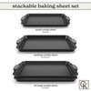 Country Kitchen Nonstick Stackable Bakeware Set - Durable, Easy Release