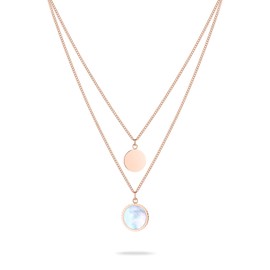 Tamaris Necklace TJ, Stainless Steel, Mother of pearl.