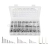 DIGISHUO 1080Pcs M3/M4/M5 304 Stainless Steel Screw Bolts and Nuts