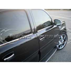 Made in USA - Trims Express 2001-2006 Escalade SUV Base Model Chrome Window Sill Trim Accent Stainless Steel