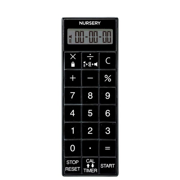 Nursery 118793A Long-Time Timer with Mute Function and Calculator, Medical