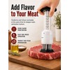 Meat Tenderizer & Marinade Injector Kit, Stainless Steel Food Flavor