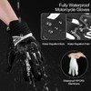 INBIKE Waterproof Winter Motorcycle Gloves Thermal Fleece Touchscreen with TPR