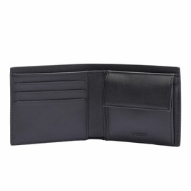 Lacoste Monedero Para Hombre, Color Negro