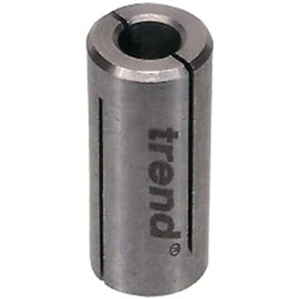 Trend Collet Sleeve, 10mm to 12.7mm Reduction Sleeve for Smaller Shank Cutters, CLT/SLV/10127