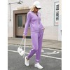 Marvmys Velvet Track Suits for Women Set Zip Up Sweatsuit