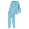 Schiesser Girls' Pyjamas Set, Warm Qualities, Terry Cloth, Fleece, Interlock,