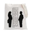 POFULL Romance Film Gift Movie Lover Shopping Bag Film Buff