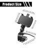 AMZAUTO Car Phone Mount, 1260 Degree Rotation Dashboard Phone Holder,