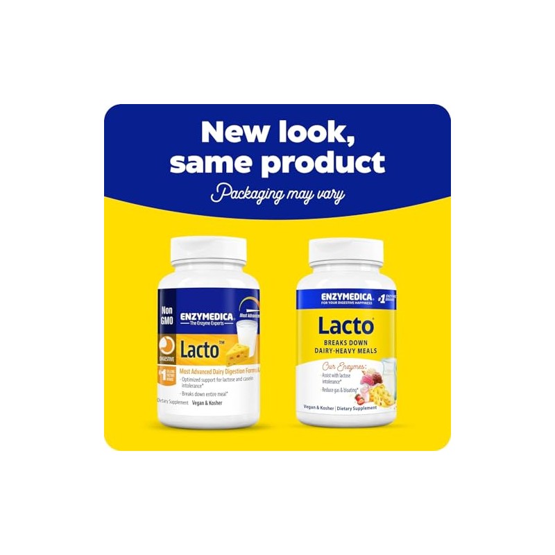 Enzymedica | Lacto, 30 Cápsulas
