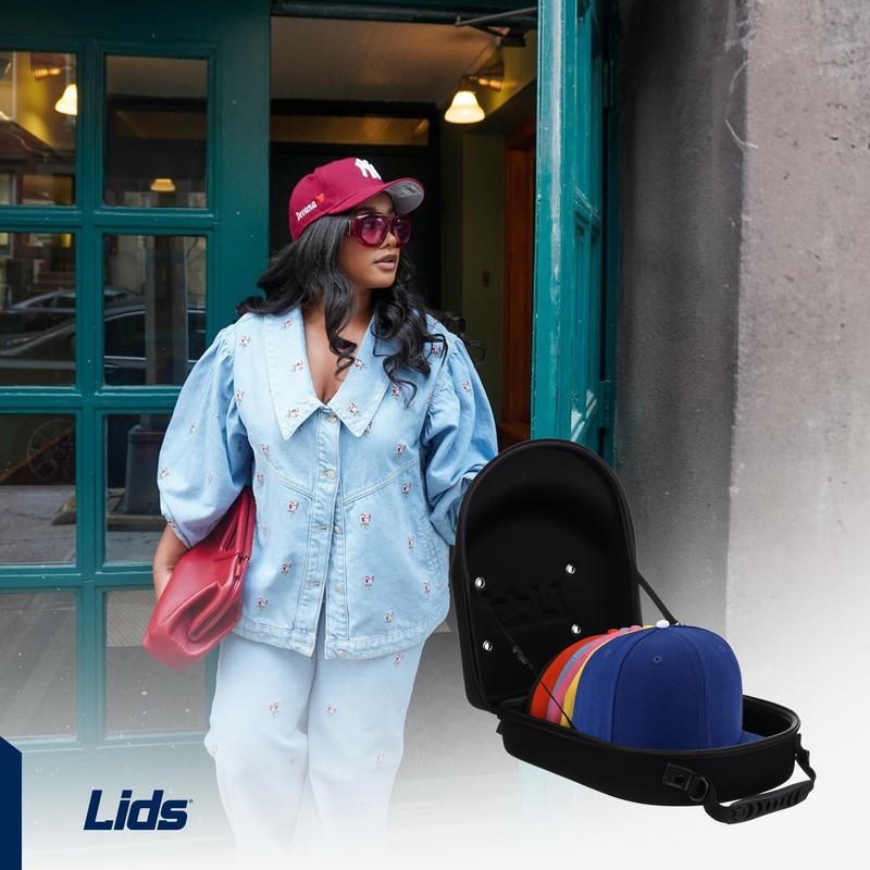 Lids Hat Travel Case – Baseball Cap Carrier for 6