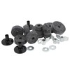 21Pcs Cymbal Replacement Accessories Felts Sleeves Wing Nuts Washers for