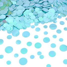 OLYCRAFT 1300Pcs Assorted Size Loose Sequins Flat Round Sequin Paillettes Round Paillettes Pink Sequin Paillettes for Embroidery Applique Knitting Sewing Wedding Arts DIY Crafts 15mm 20mm 25mm 30mm