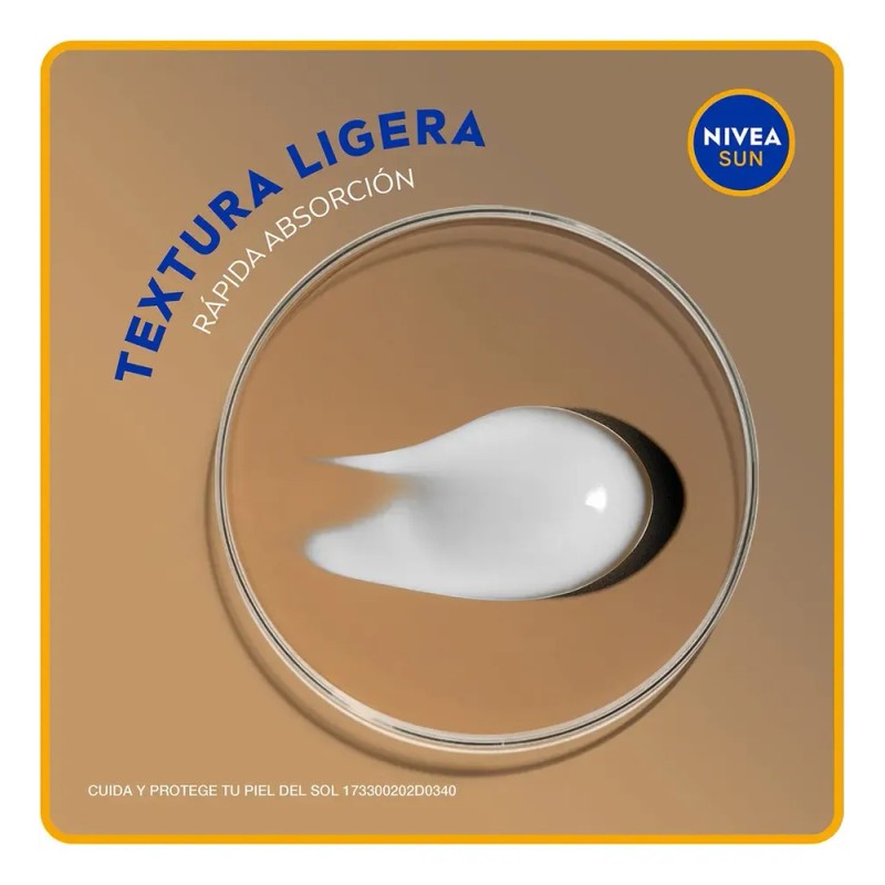 Protector Solar Facial Fps 50+ Nivea Sun Piel Sensible 50ml