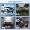 Nilight 2PCS 24 inch Truck Grille Strobe Lights Strip 384