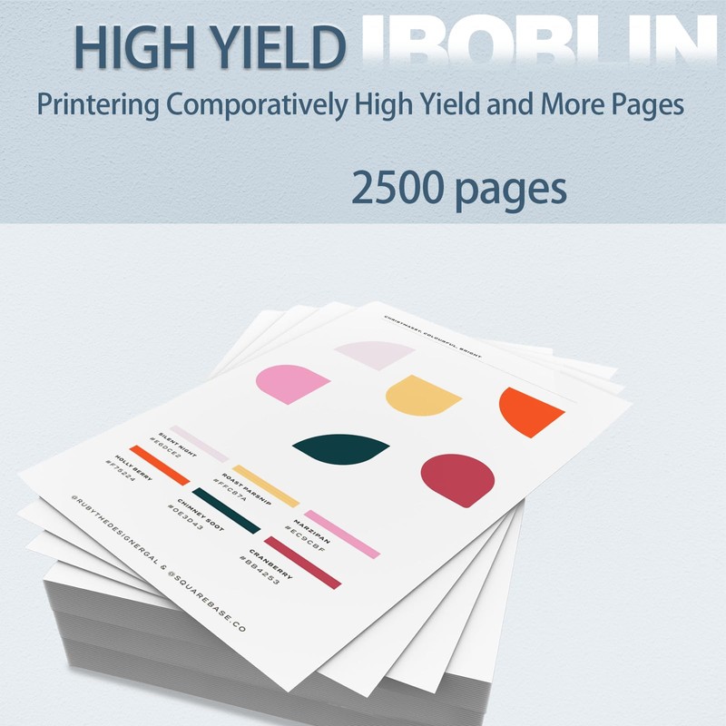 IBOBLIN LC506XL LC506 XL Ink Cartridges High Yield -4packs