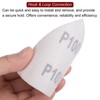 sourcing map 60pcs Triangular Hook & Loop Sandpapers 400/600/800/1000/1200/1500 Grits