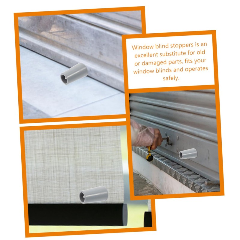 Operitacx 2pcs Roller Shutter Limiter Window Shutters Fasteners Exterior Window