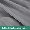 Biscaynebay Wrap Around Bed Skirts with Split Corners for Queen